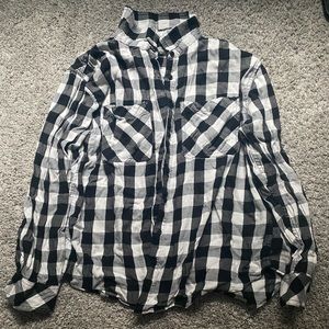 Plaid Flannel Button up Jacket 
Arizona Jean co.